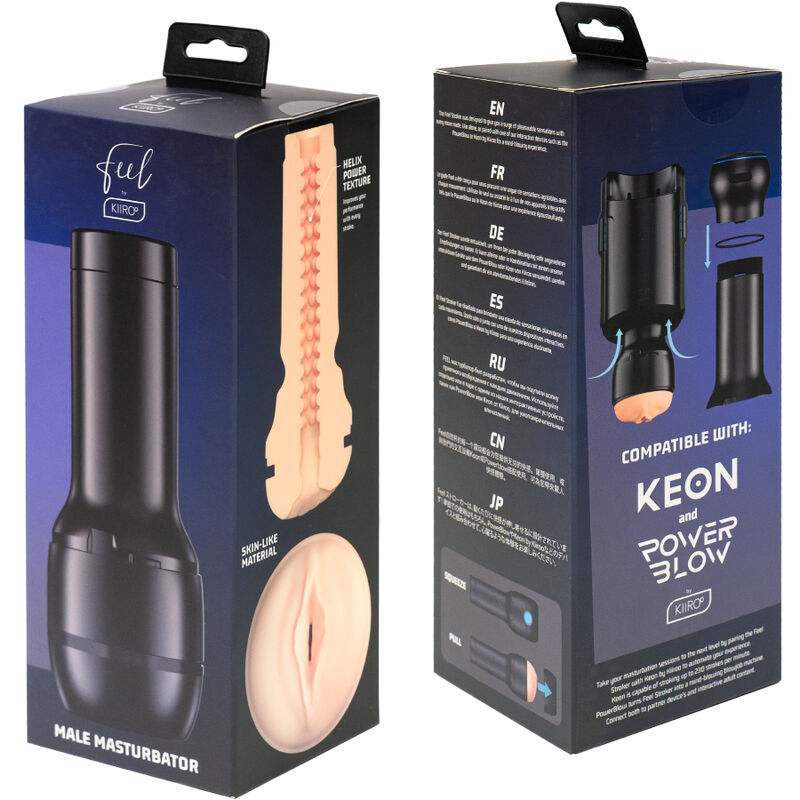 realistisk masturbator med vaginal sleeve i hudlikt material