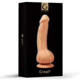 Dildo 'Greal 2' Vibrerande 22 cm
