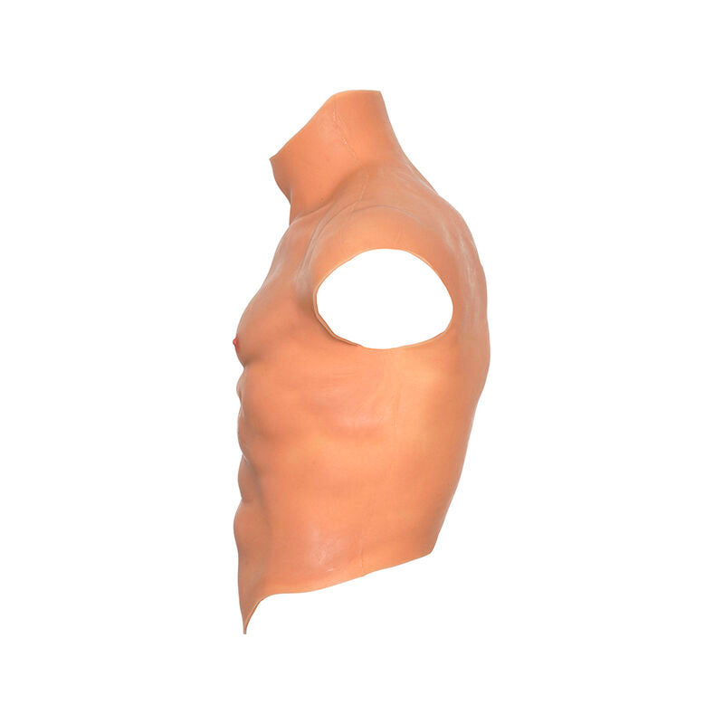 Silikontorso Bärbar Maskulint Kodad Överkropp