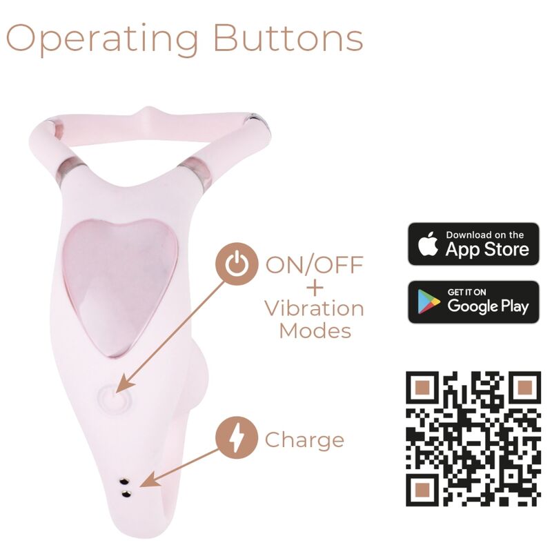 Venus Appstyrd Stimulator Rosa med App