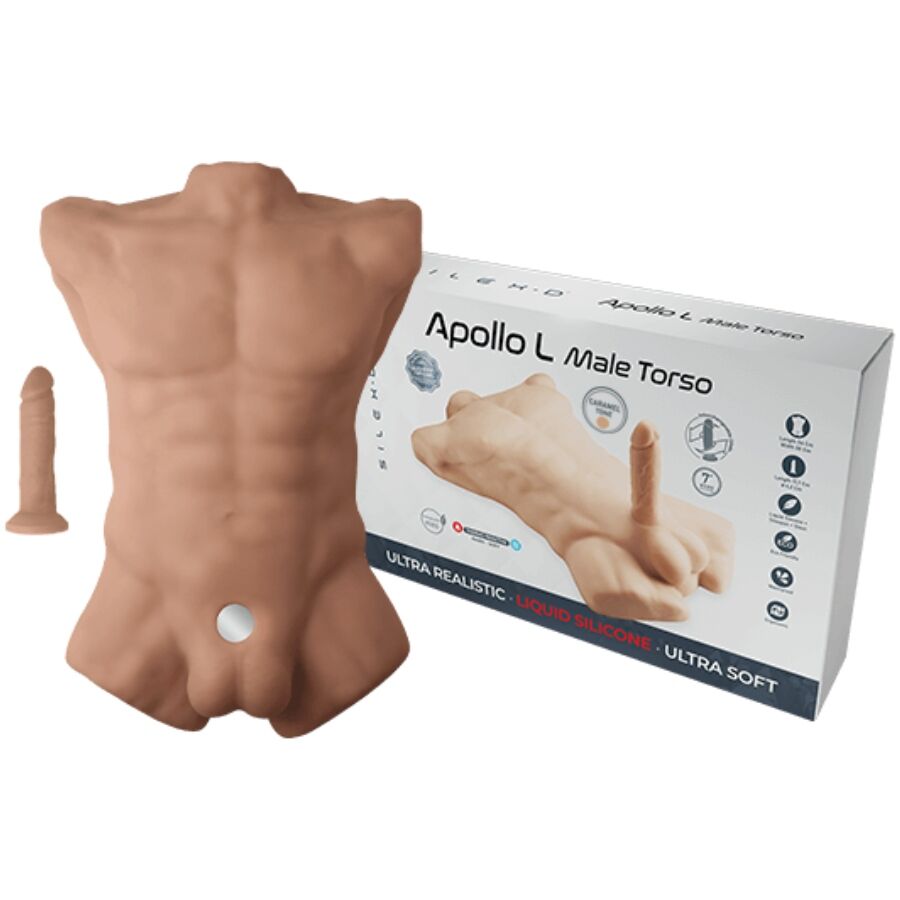 Masturbator 'Apollo L' Realistisk Torso Silexpan 54 cm
