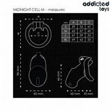 Penisbur Midnight Cell 4,2 cm Storlek M