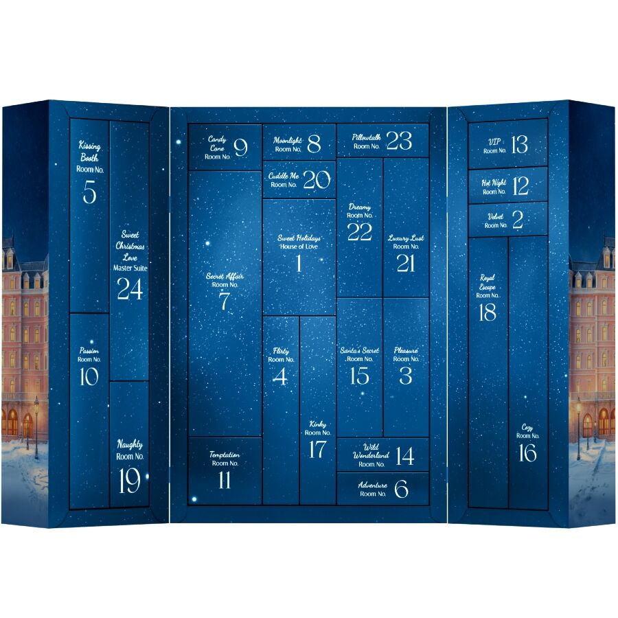 adventskalender house of love premium med 24 sensuella gåvor