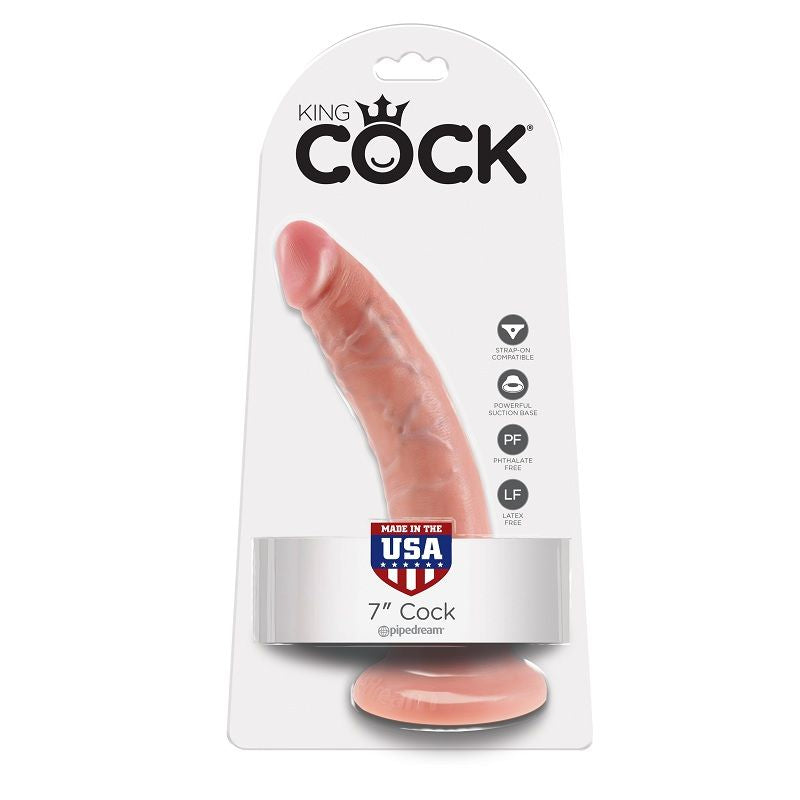 Dildo Realistisk 17,8 cm Beige/Brun