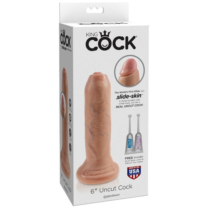 Dildo med Förhud 15 cm