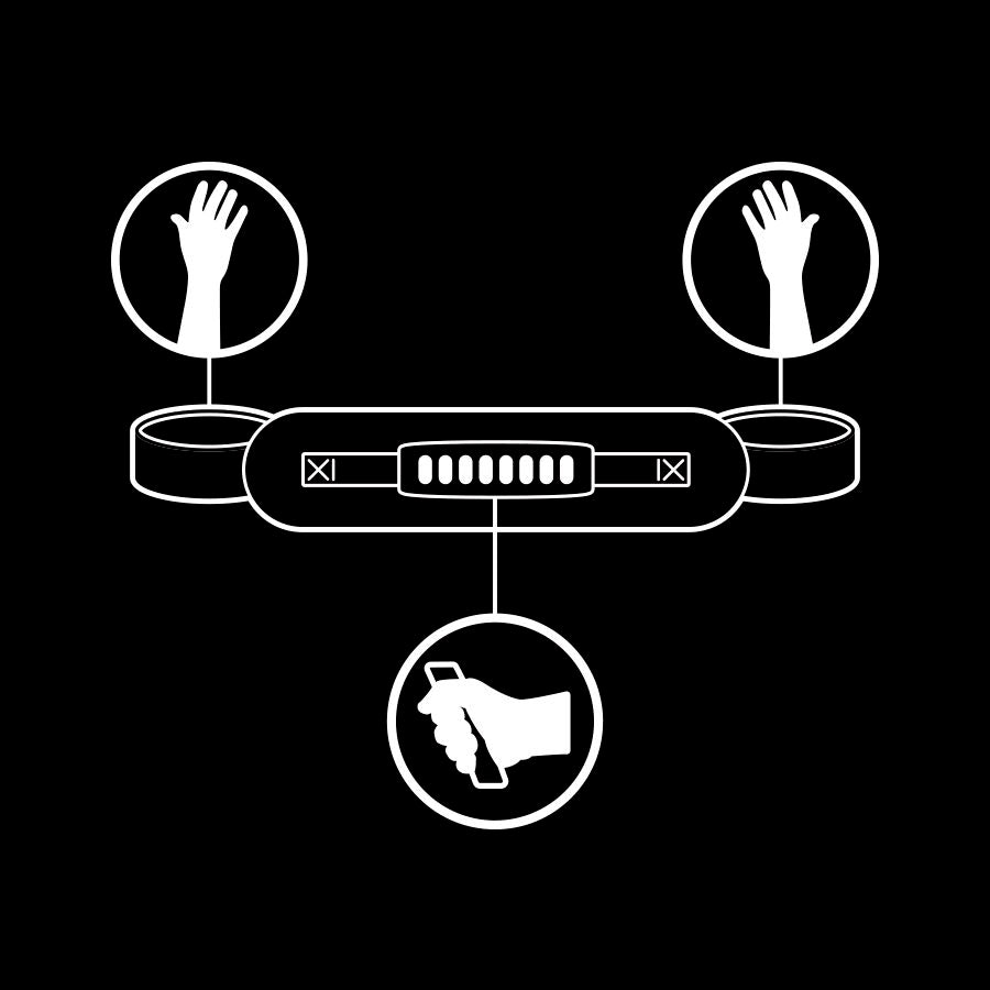 Handbojor med Handtag Veganskt Läder