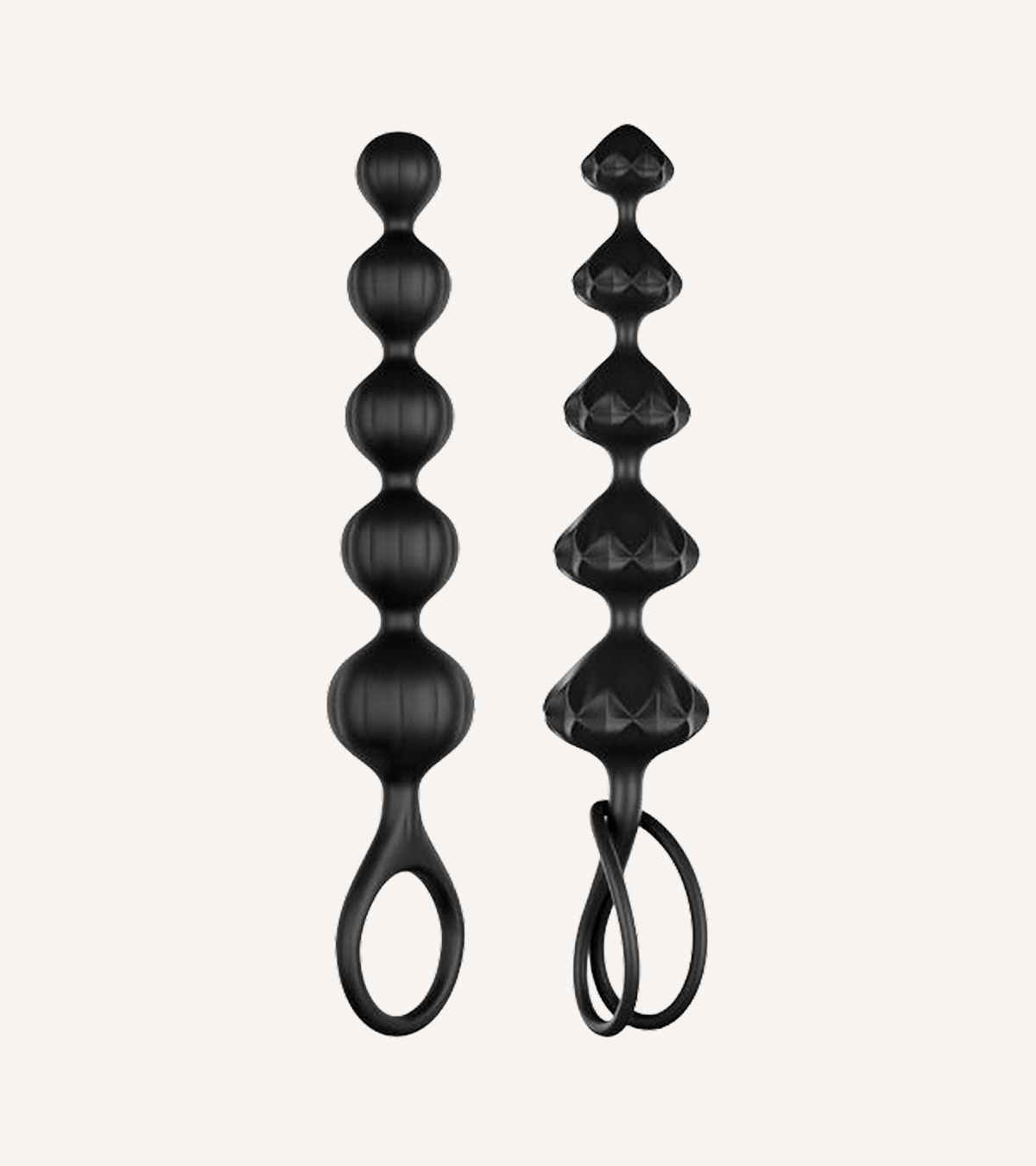 Analkulor Love Beads Set 5 Kulor Svart