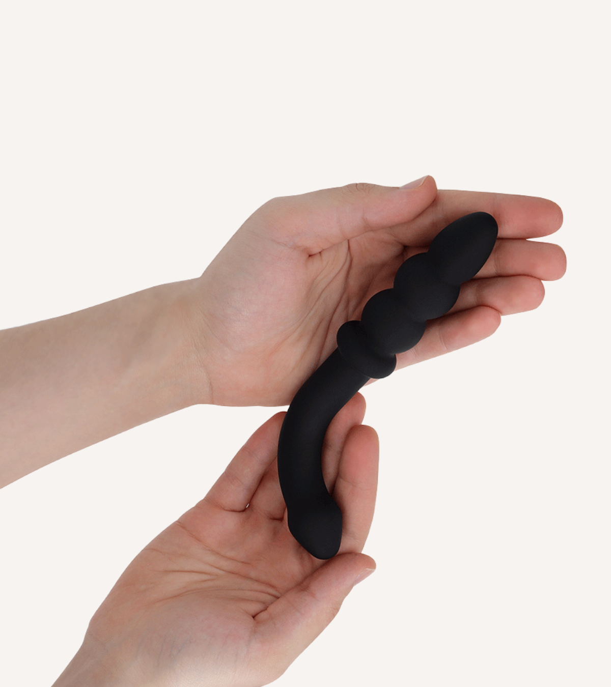 Analmassager Dubbel i Silikon 16,5 cm