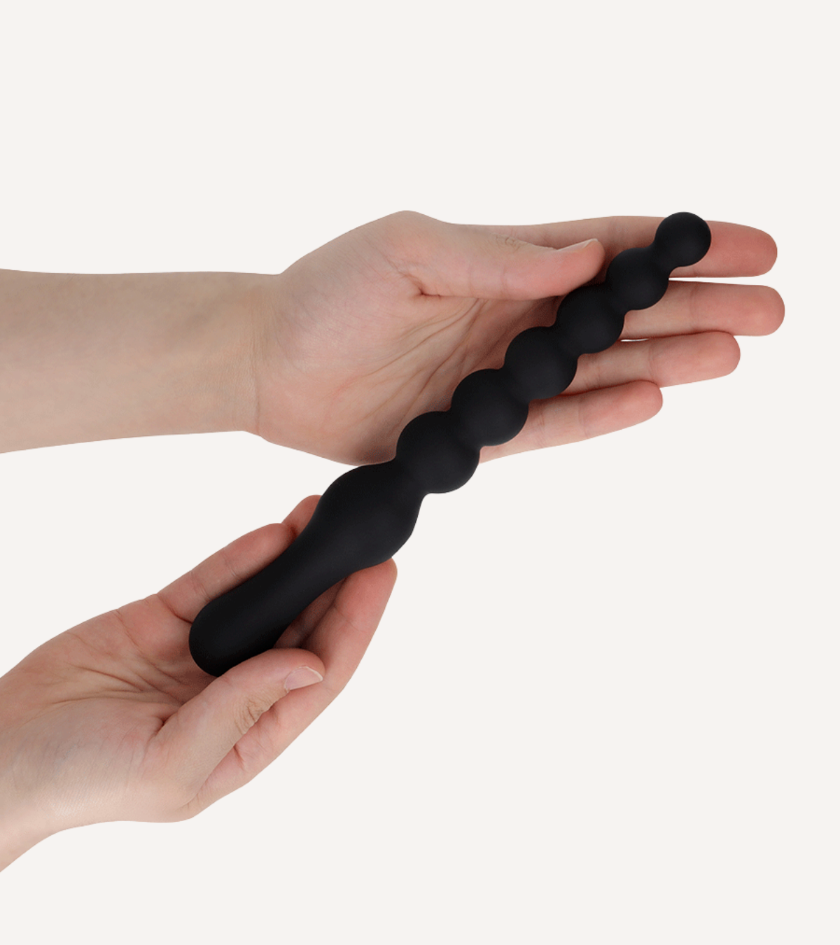 Analmassager Dubbel i Silikon 24 cm