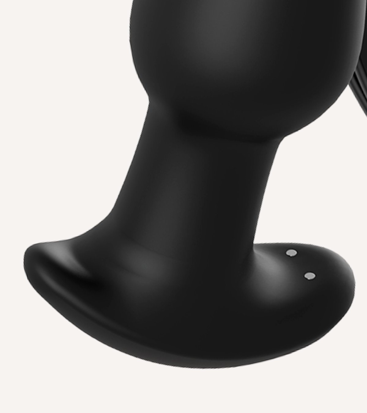 Analplugg med Vibration och Rotation + WATCHME Klocka