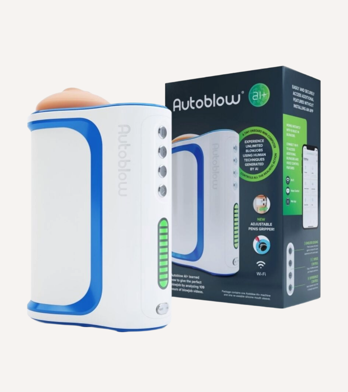 Appstyrd Automatisk Masturbator med AI-teknologi