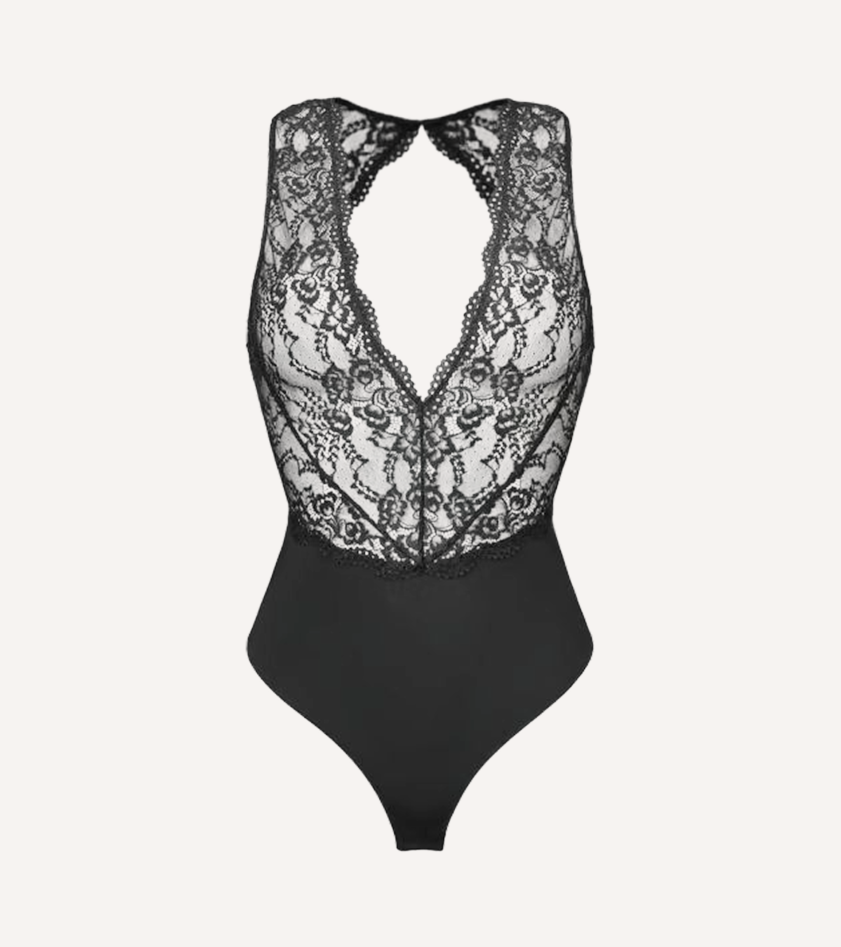 Body 'Evalie' i Spets och Stretchtyg