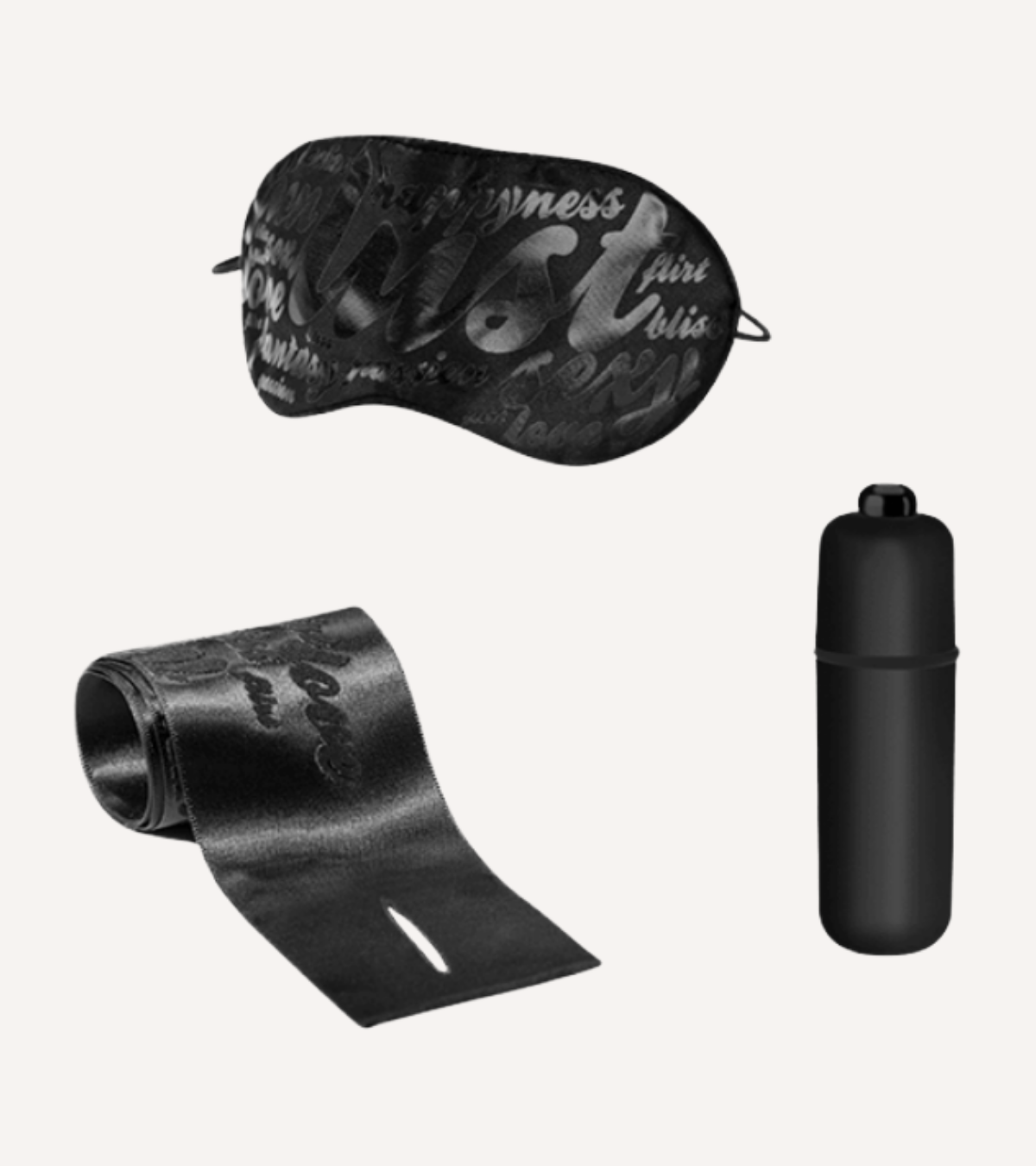 Bondagekit i Satin 3 Delar