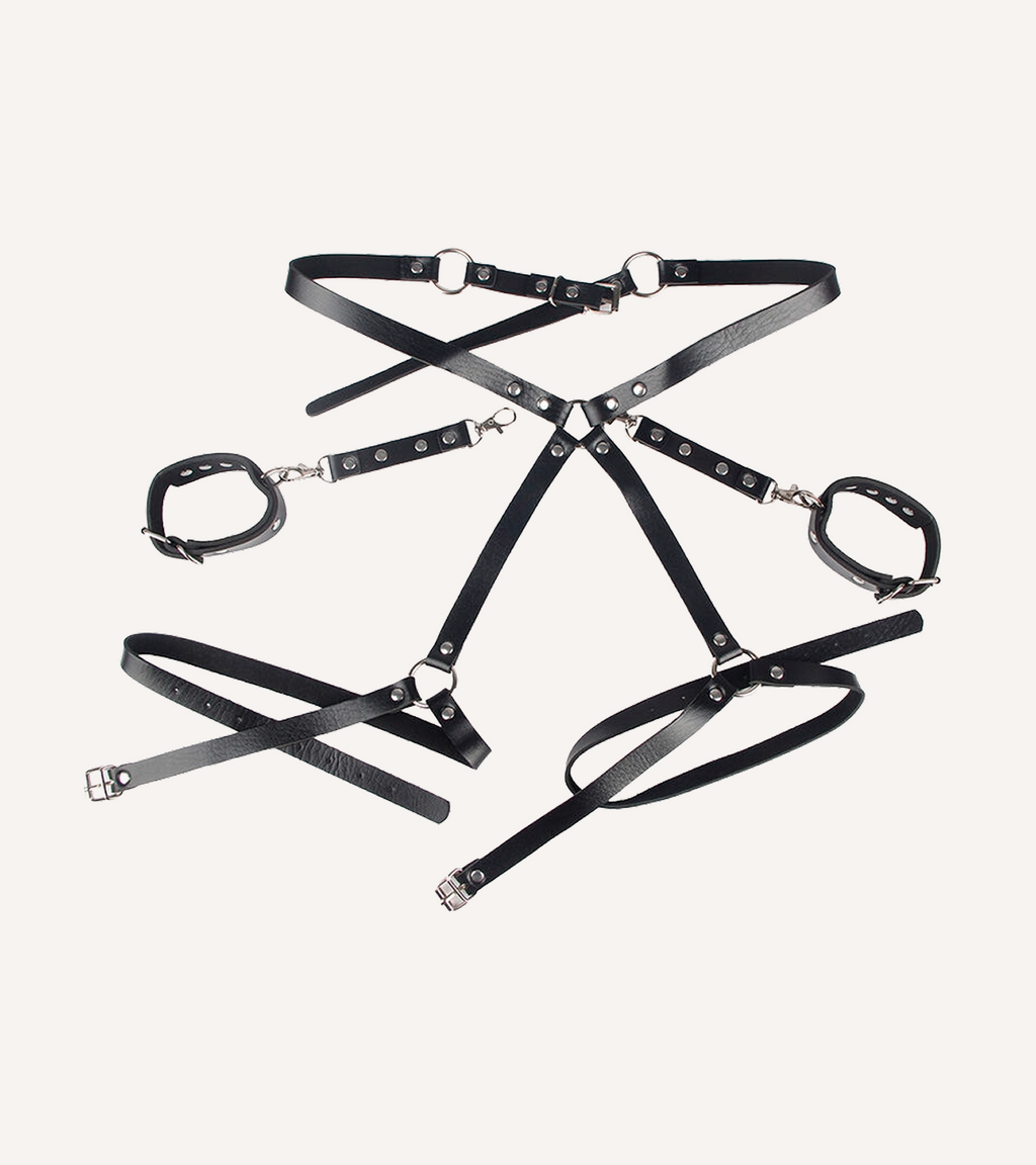 Bondageset Handbojor med Midjebälte