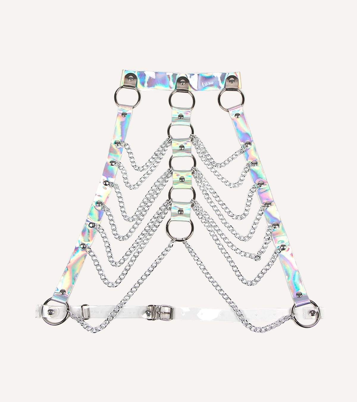 Bröstsele med Ringar och Kedjor