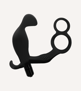 Buttplug Dubbel Penisring för Penis och Testiklar