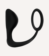 Buttplug med Penisring Svart
