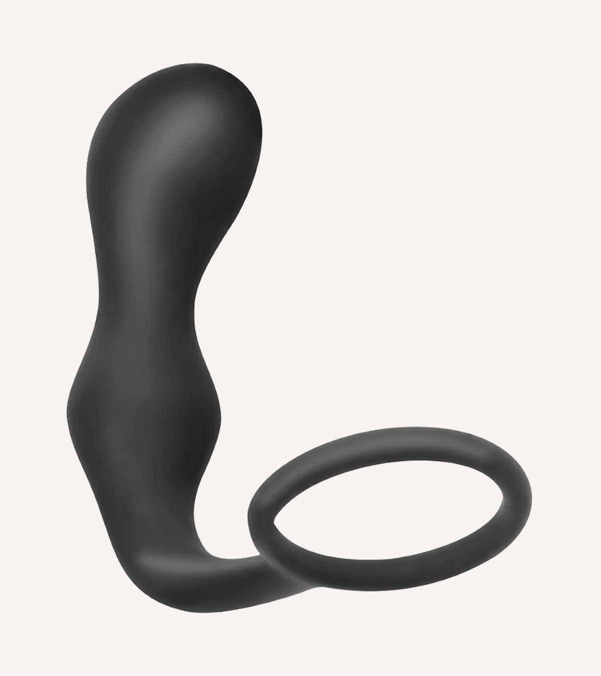 Buttplug med Penisring i Silikon Variant 3