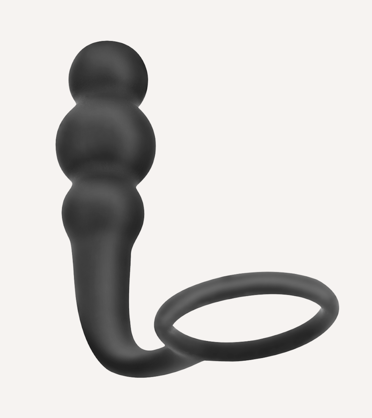 Buttplug med Penisring i Silikon Variant 1