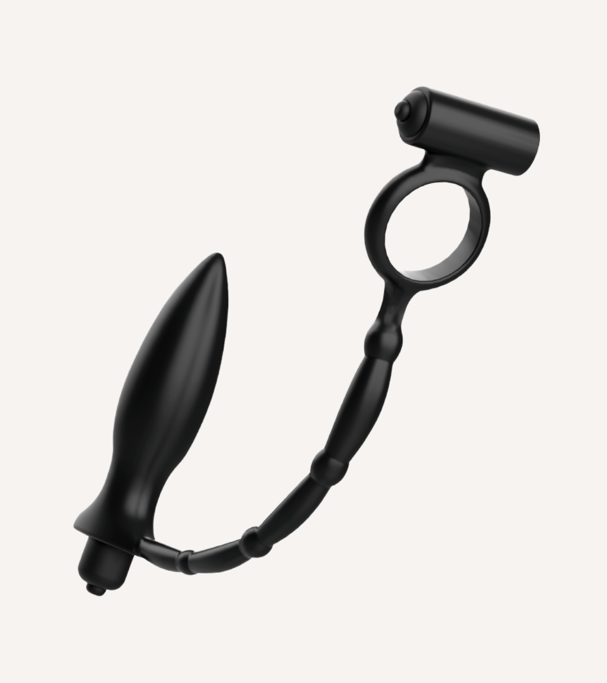 Buttplug med Vibrationsring