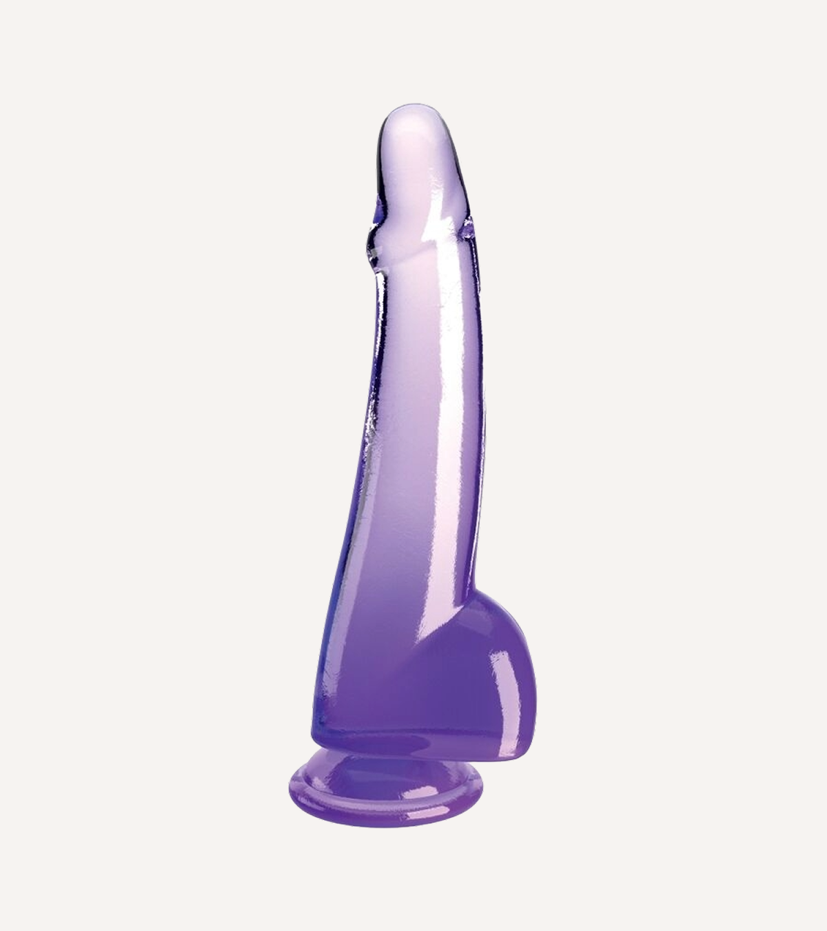 Dildo Clear Realistisk 19 cm