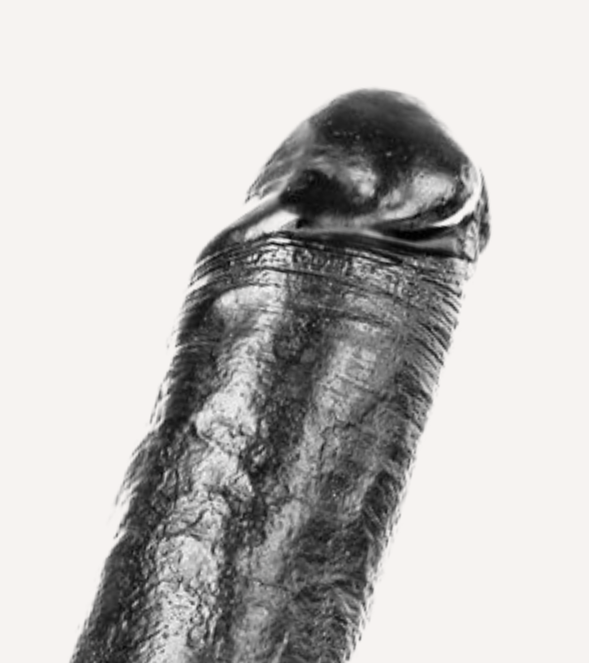 Dildo Realistisk Böjd 29 cm Svart