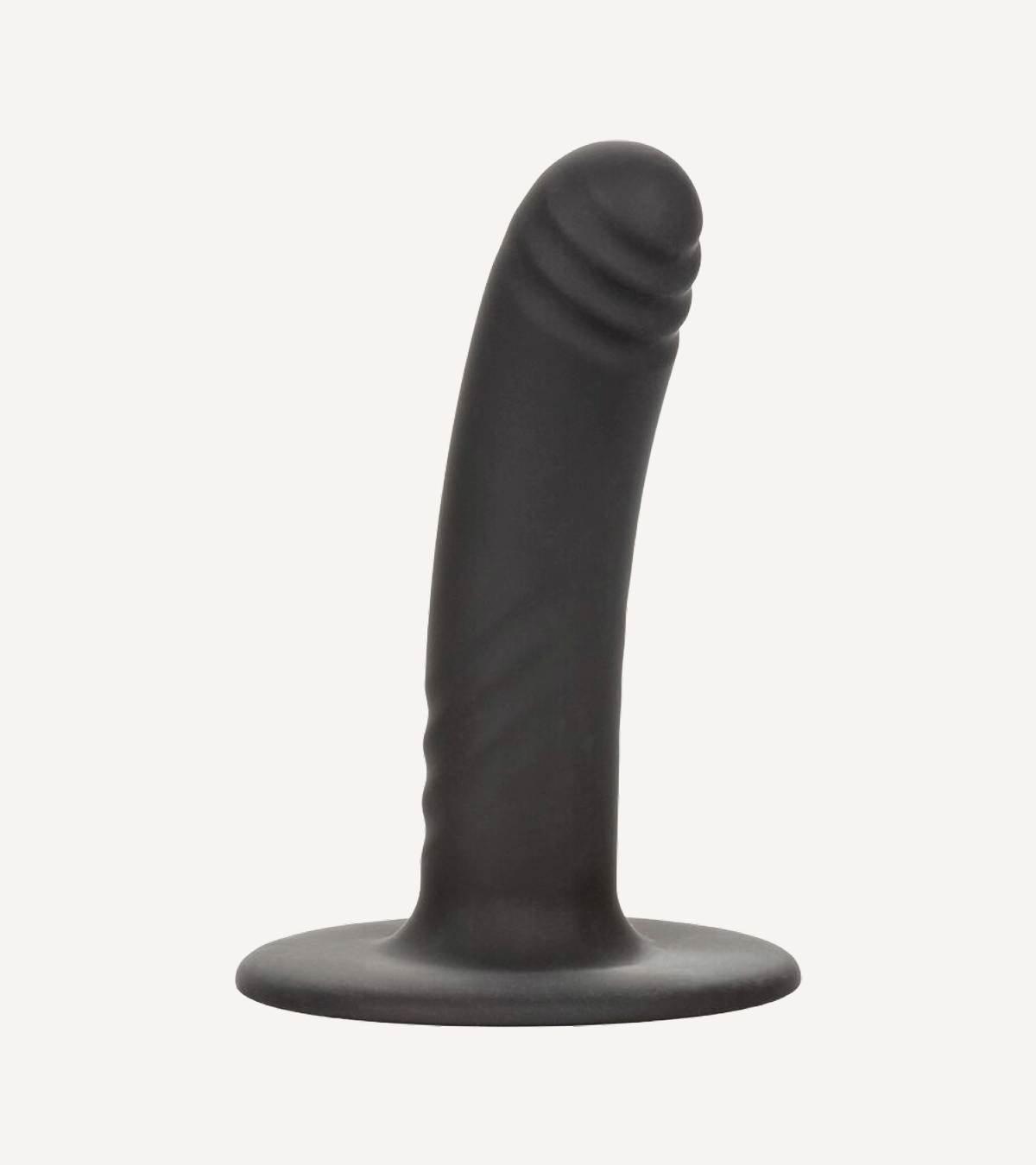Dildo Ribbad 12 cm Svart
