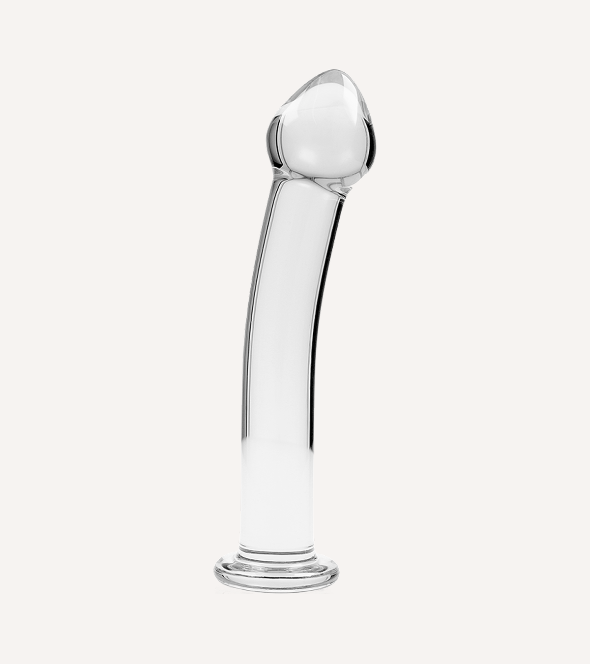 Dildo 'No. 11' i Borosilikatglas 16 cm