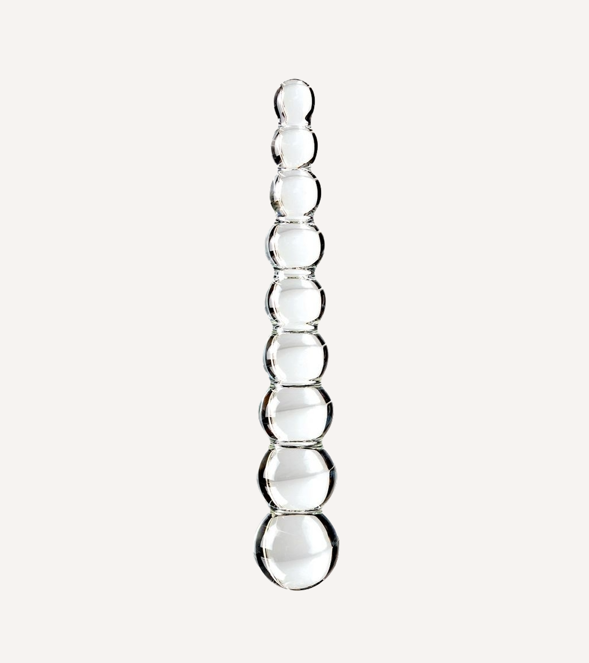 Dildo 'No 2' i Glas 22 cm