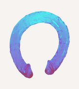 Dubbeldildo Soft Feel 44,5 cm