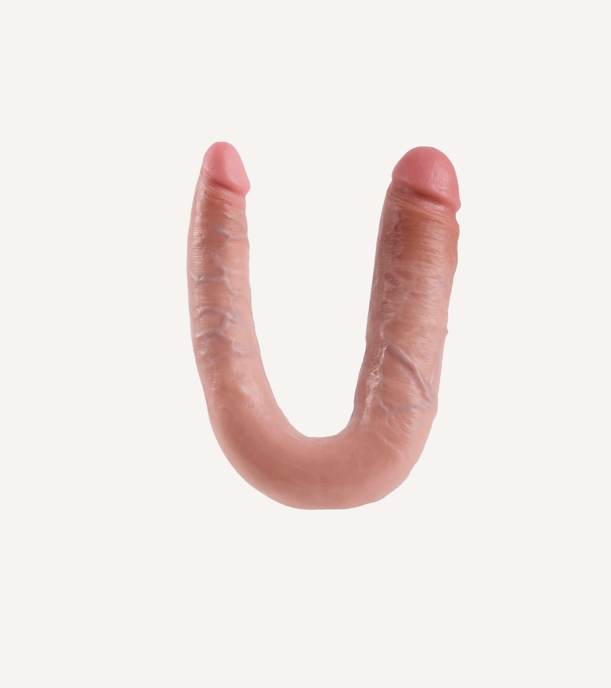 Dubbeldildo U-formad 18,8 cm