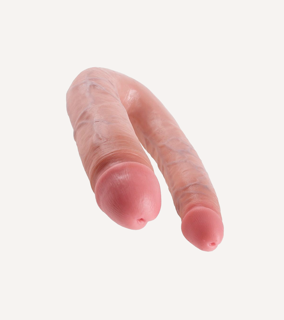 Dubbeldildo U-formad 18,8 cm