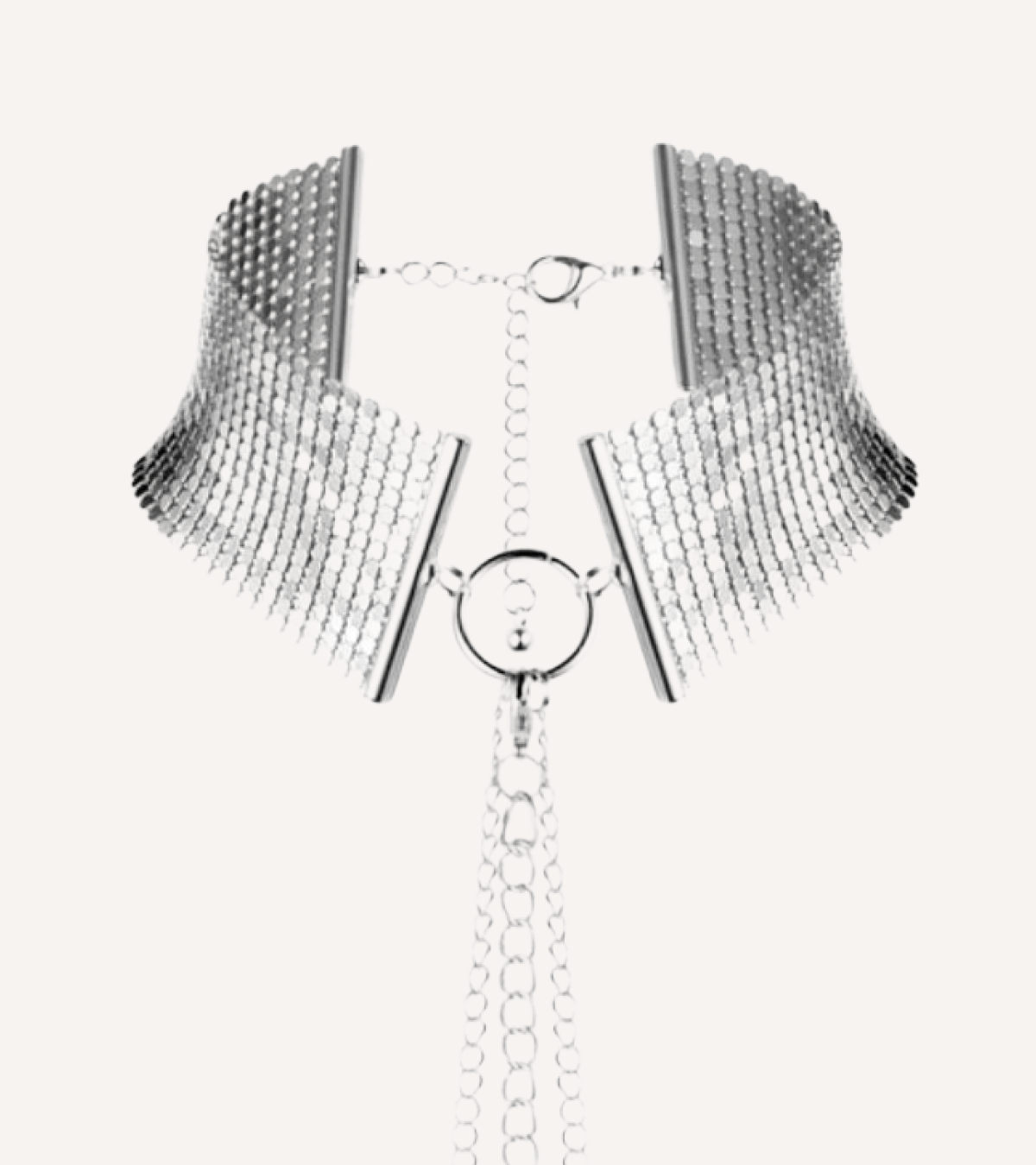 Halsband 'Désir Métallique' med Kedjor