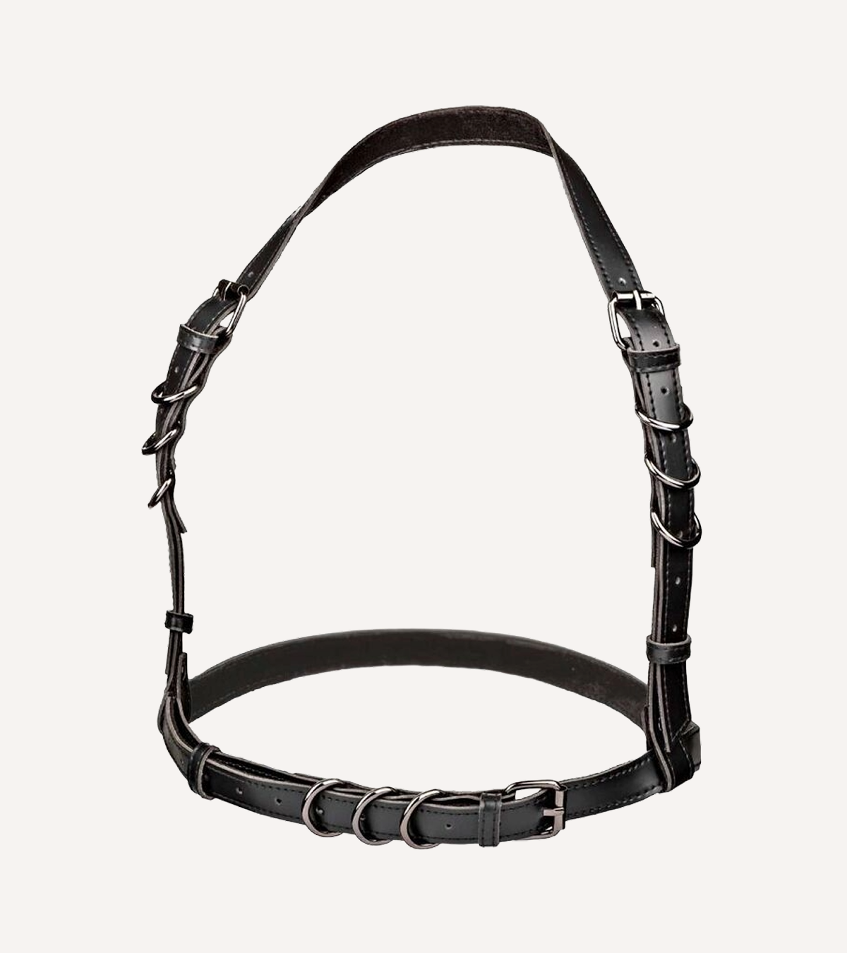 Halterneck-sele med Spännen