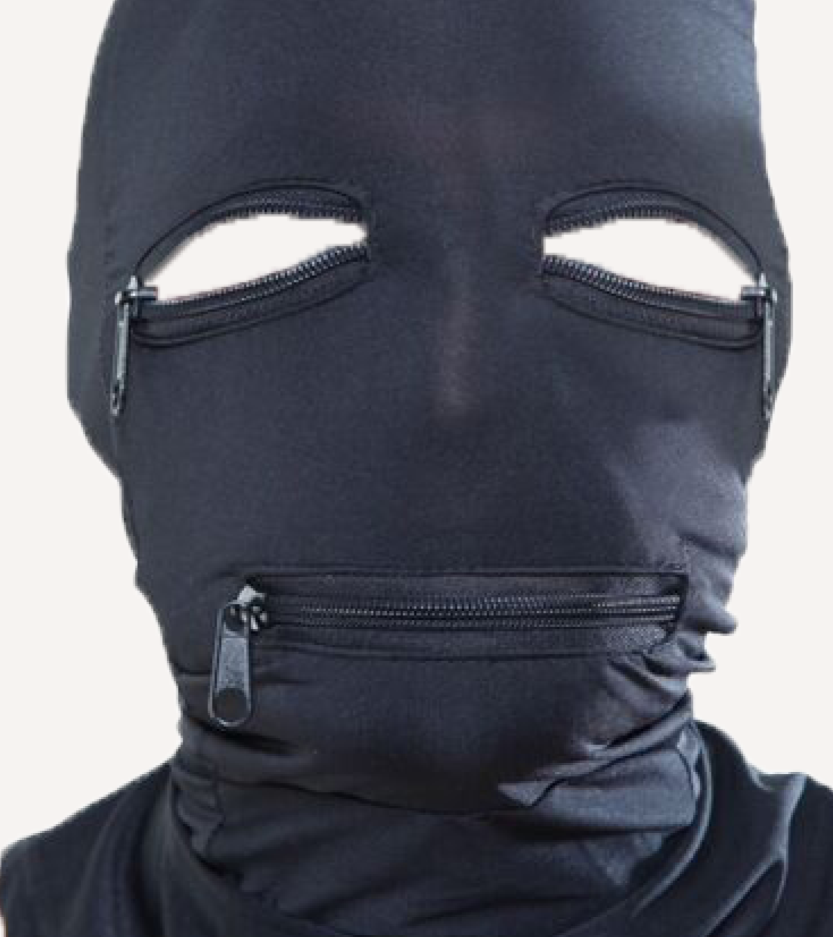 Helhuva med Dragkedjor Svart