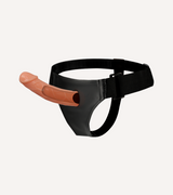 Ihålig Strap-on Sele + Dildo 15,5x4 cm