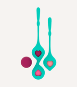 Knipkulor Aquagrön 2st + 4 Kulor