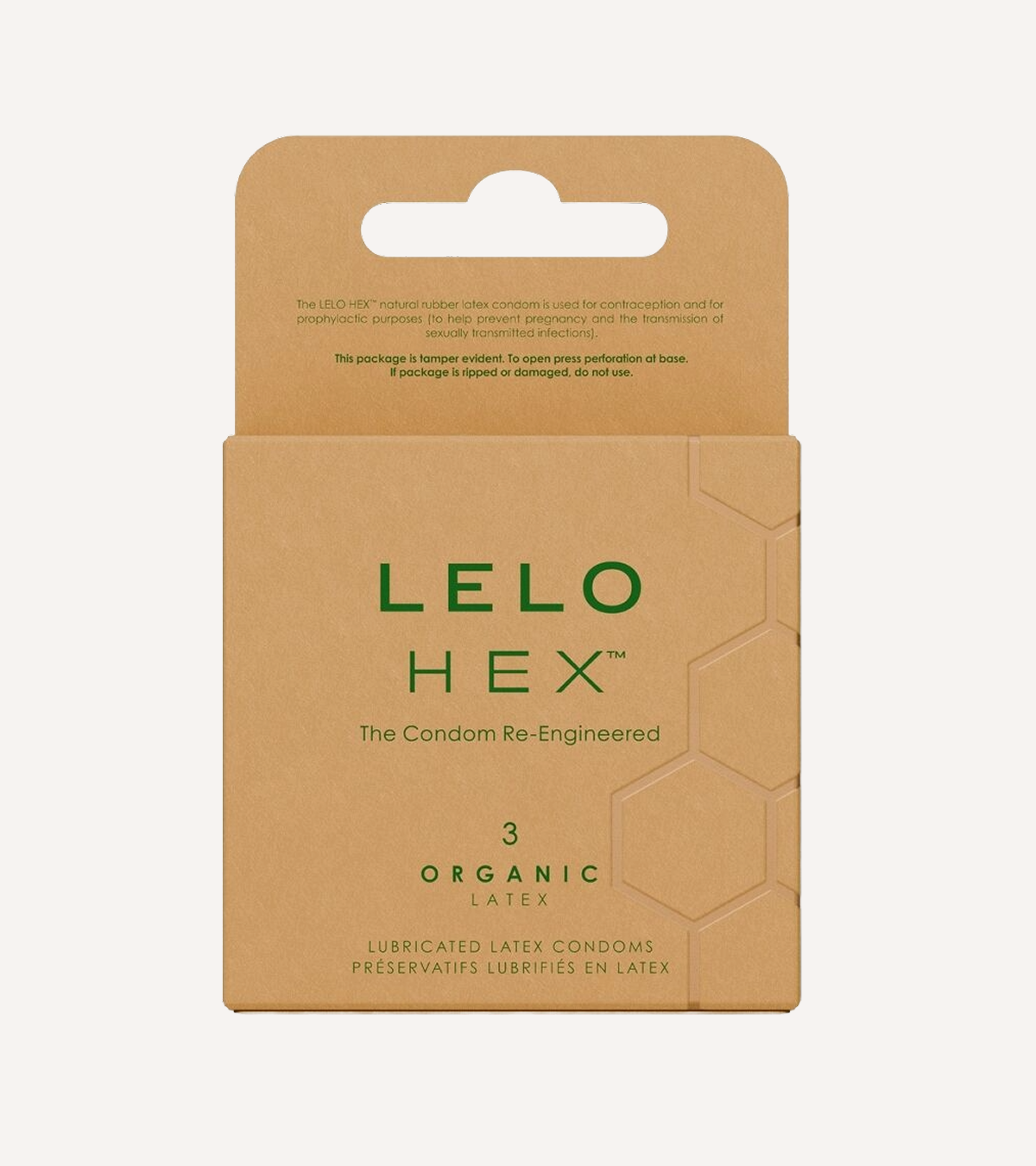 Kondomer 'Hex Organic' med L-Arginin