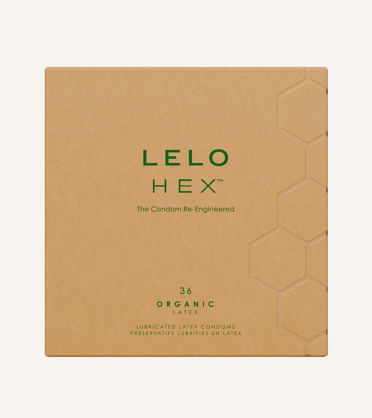 Kondomer 'Hex Organic' med L-Arginin