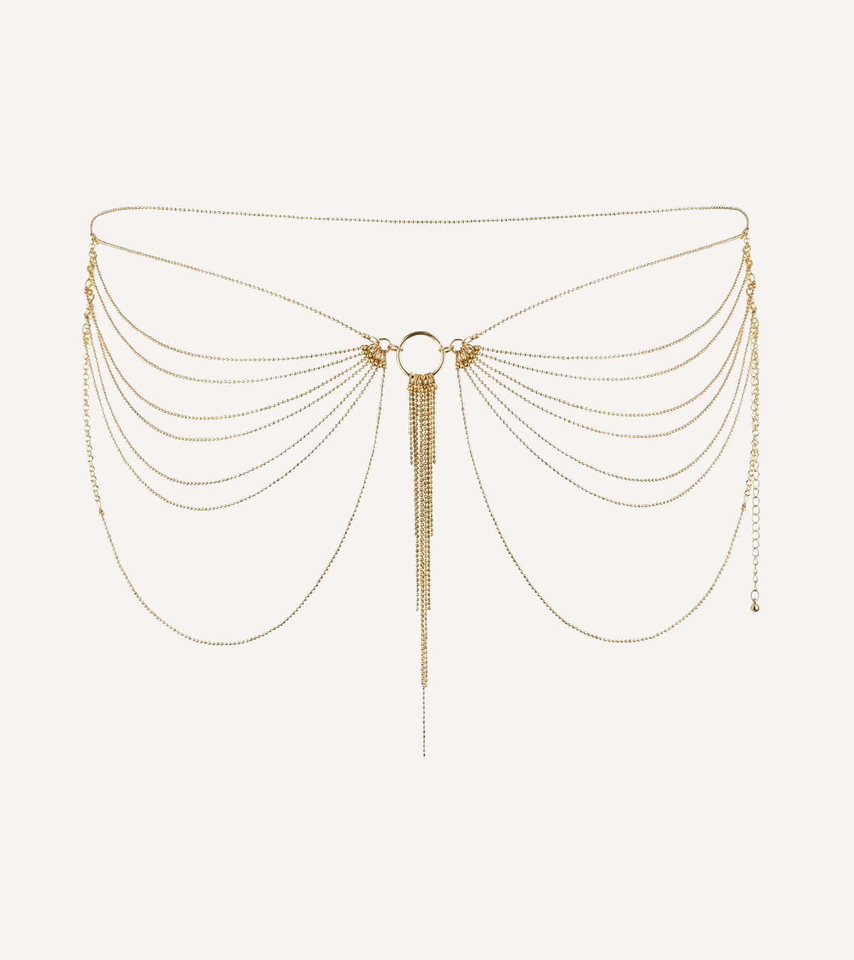 Midjesmycke 'Magnifique' Metallkedjor Guldfärgade