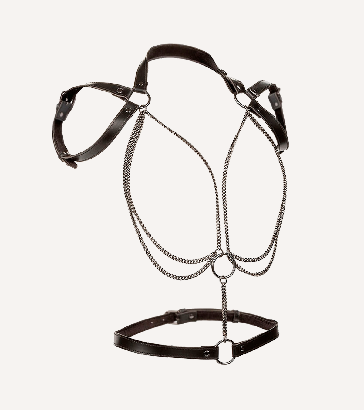 Multikedjesele med Halterneck