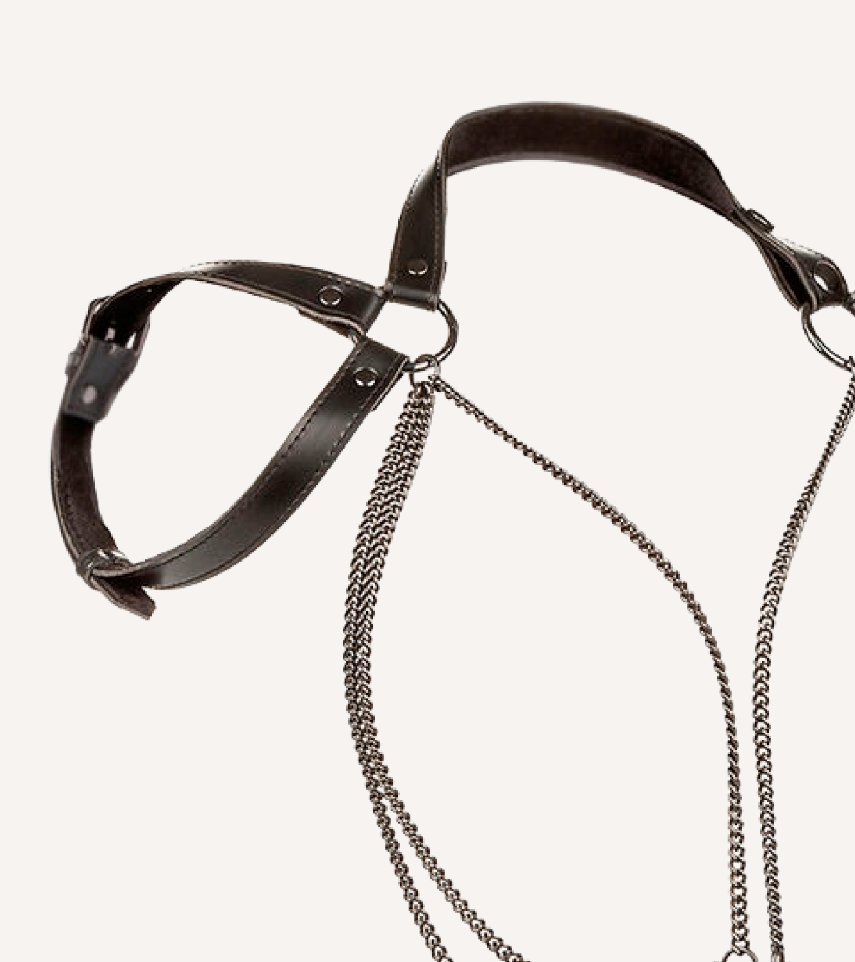 Multikedjesele med Halterneck