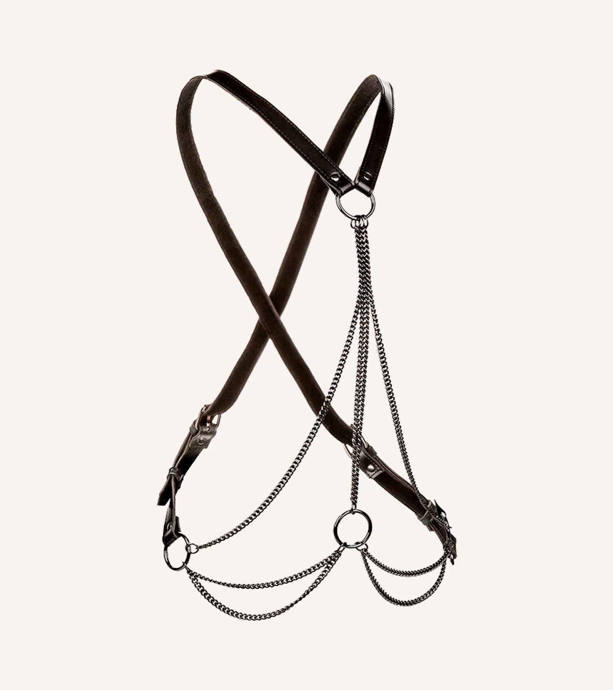 Multikedjesele med Korsad Rygg