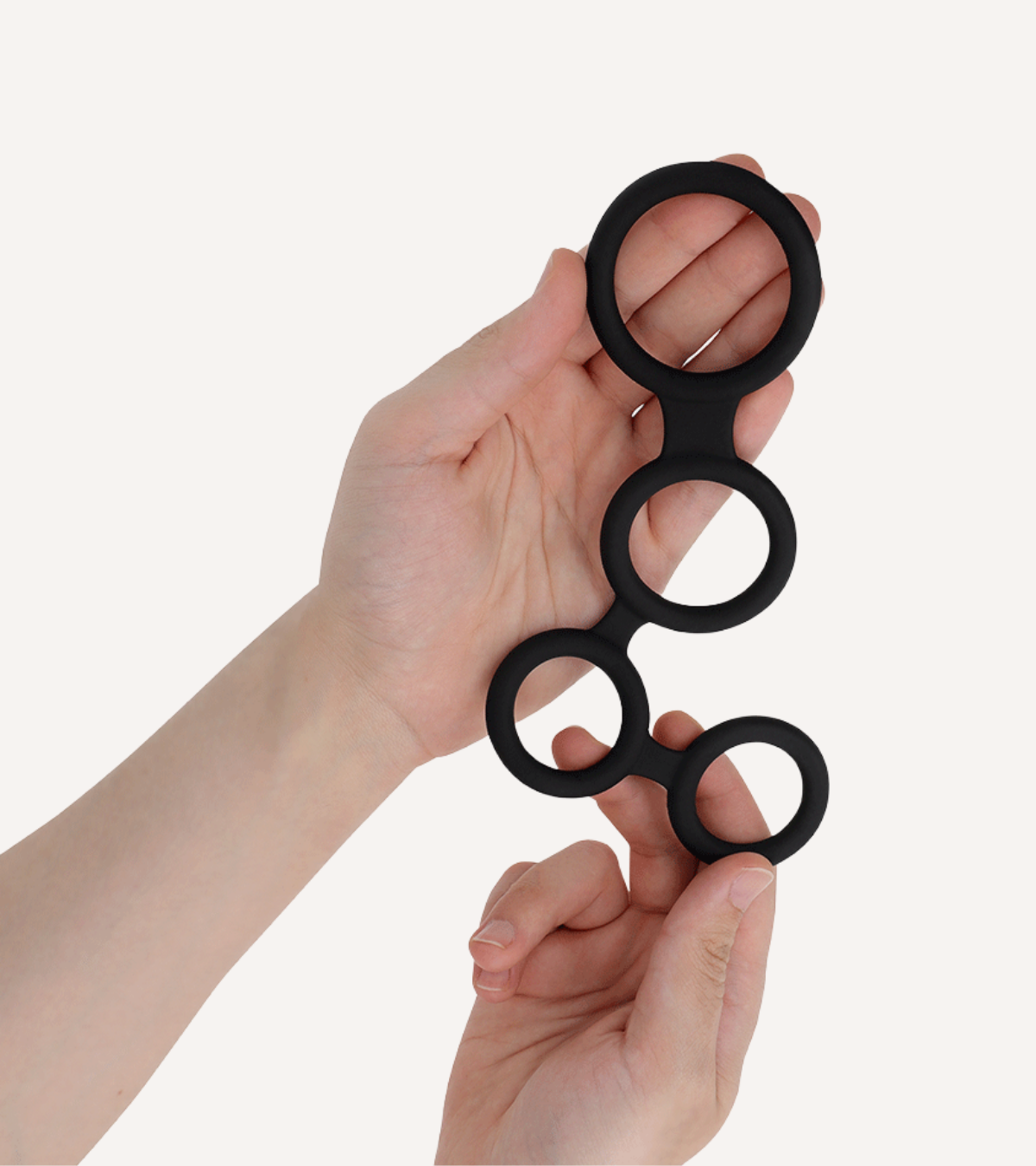 Penisring med Delare för Testiklar