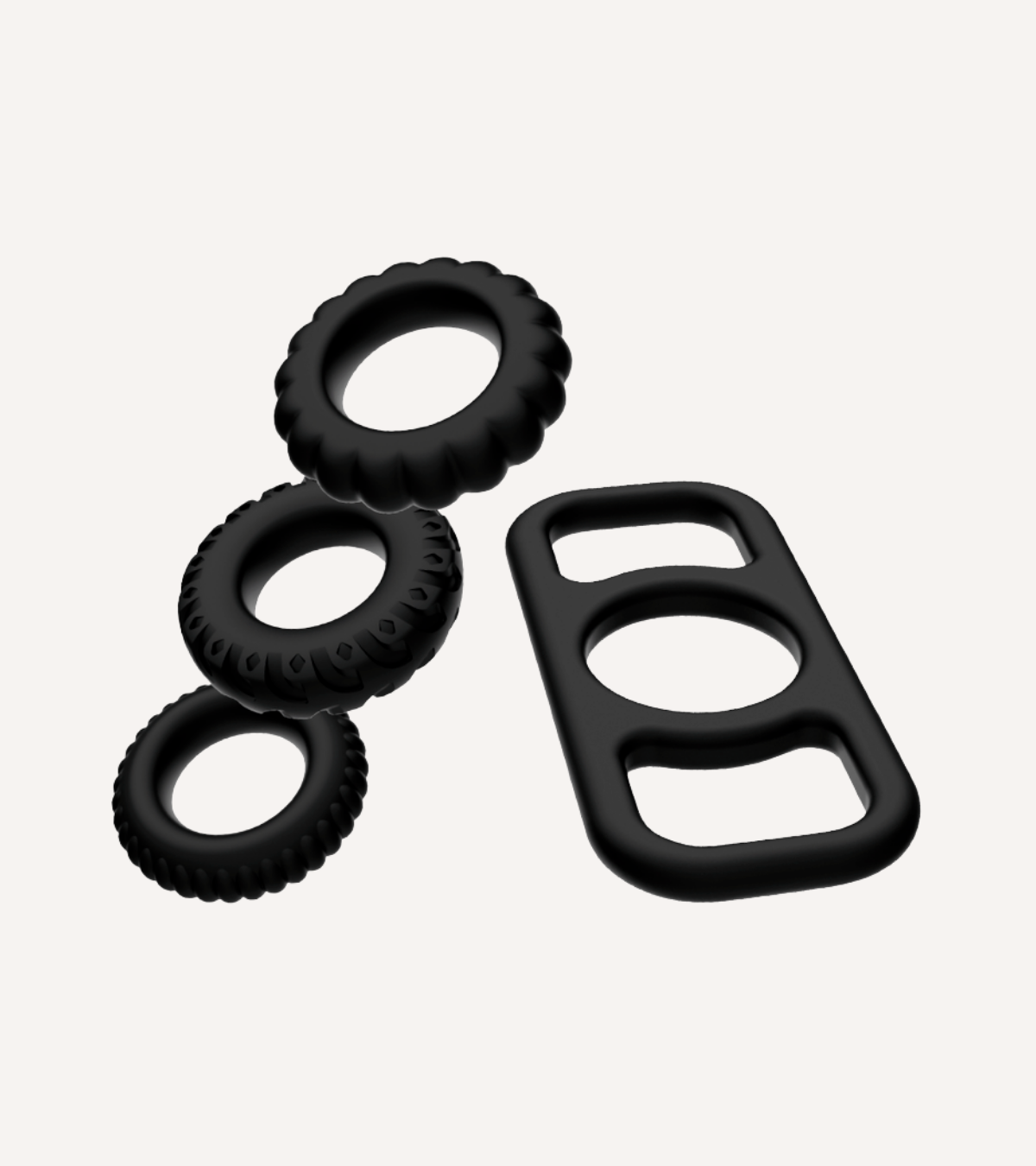 Penisringset 4 Delar