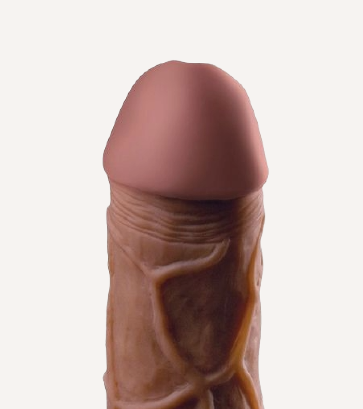 Penissleeve 'Mega 2' i Fanta Flesh +5 cm Brun