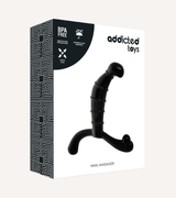 Prostatastimulator i Svart Silikon