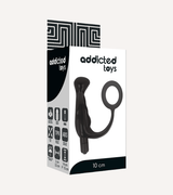 Prostatavibrator Svart 10 cm