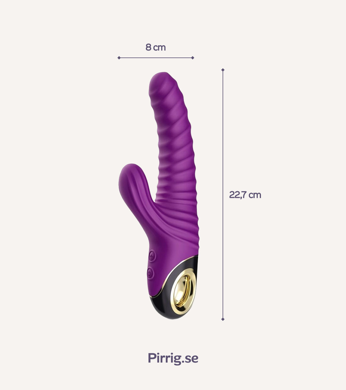 Rabbitvibrator 'Eternity' Dubbelmotor