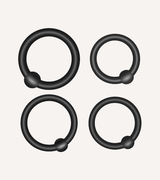Set med Tryckringar i Silikon